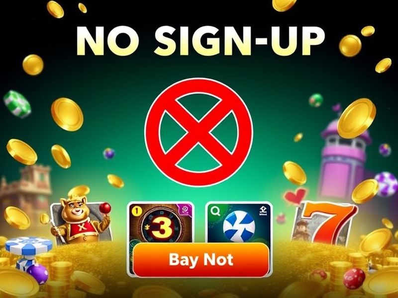 Discover the top no sign up casinos for instant play and explore free online gambling options. Find the best casino games, bonuses, and guides without registration required.